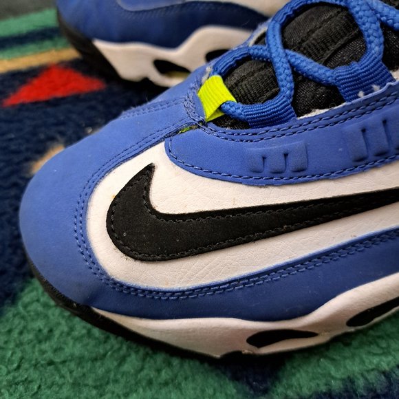 Nike Air Griffey Max 1 GS Varsity Royal Blue Volt DJ5162-400- 5.5Y Kids - Picture 13 of 16